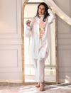 White Floral Garden Co-ord Set