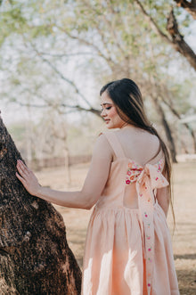  Back Tie Dress