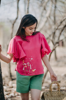  RUFFLED TOP