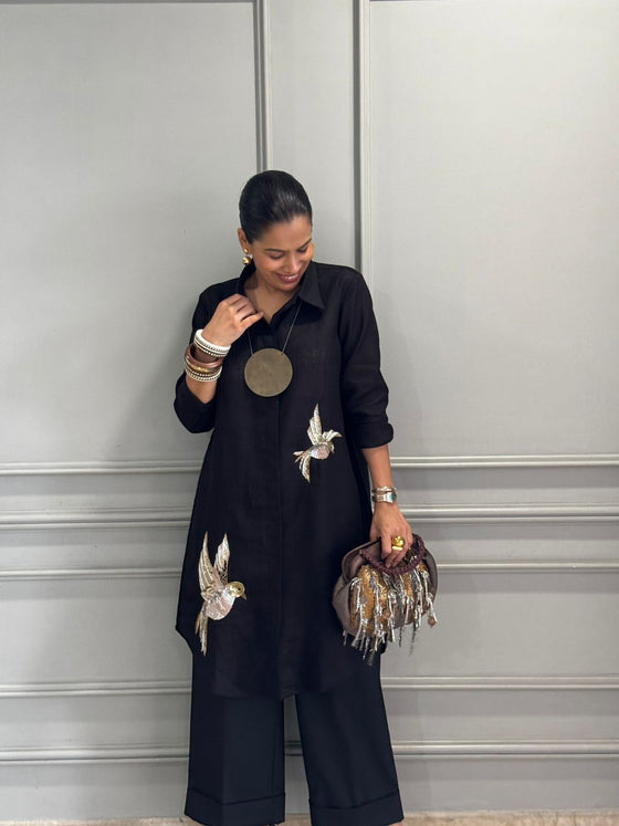 Avian Shirt Dress